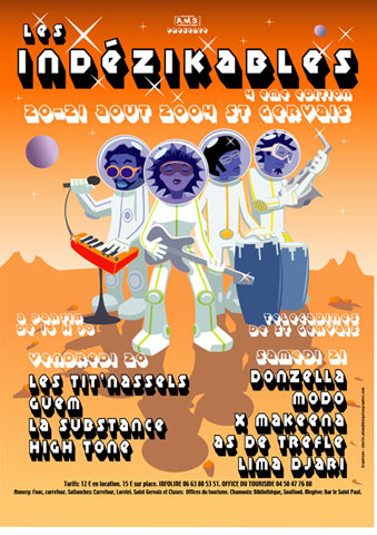 Affiche Festival Indézikables