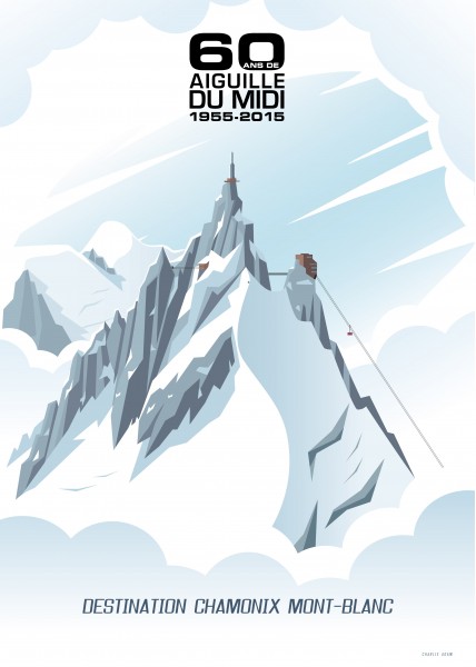 60eme anniversaire du téléphérique de l'Aiguille du Midi