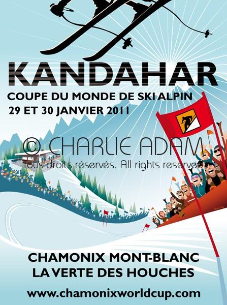 KANDAHAR.Coupe du monde de ski Chamonix 2011