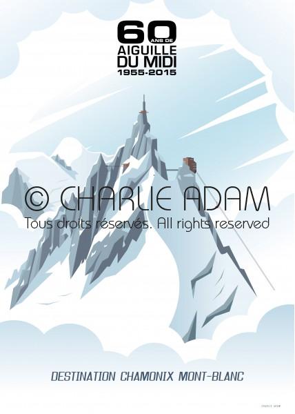 60eme anniversaire du téléphérique de l'Aiguille du Midi